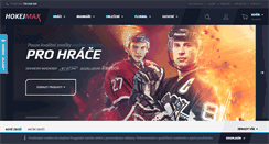 Desktop Screenshot of hokejmax.cz